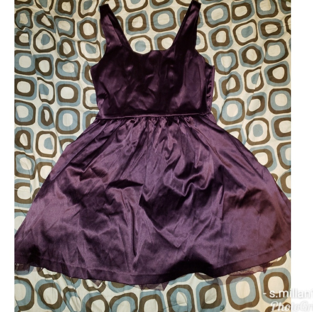NWOT Forever  21 Purple bow dress